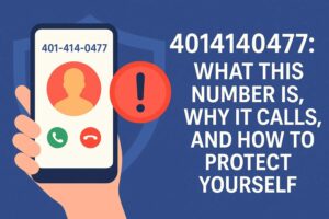 4014140477 What This Number Is, Why It Calls