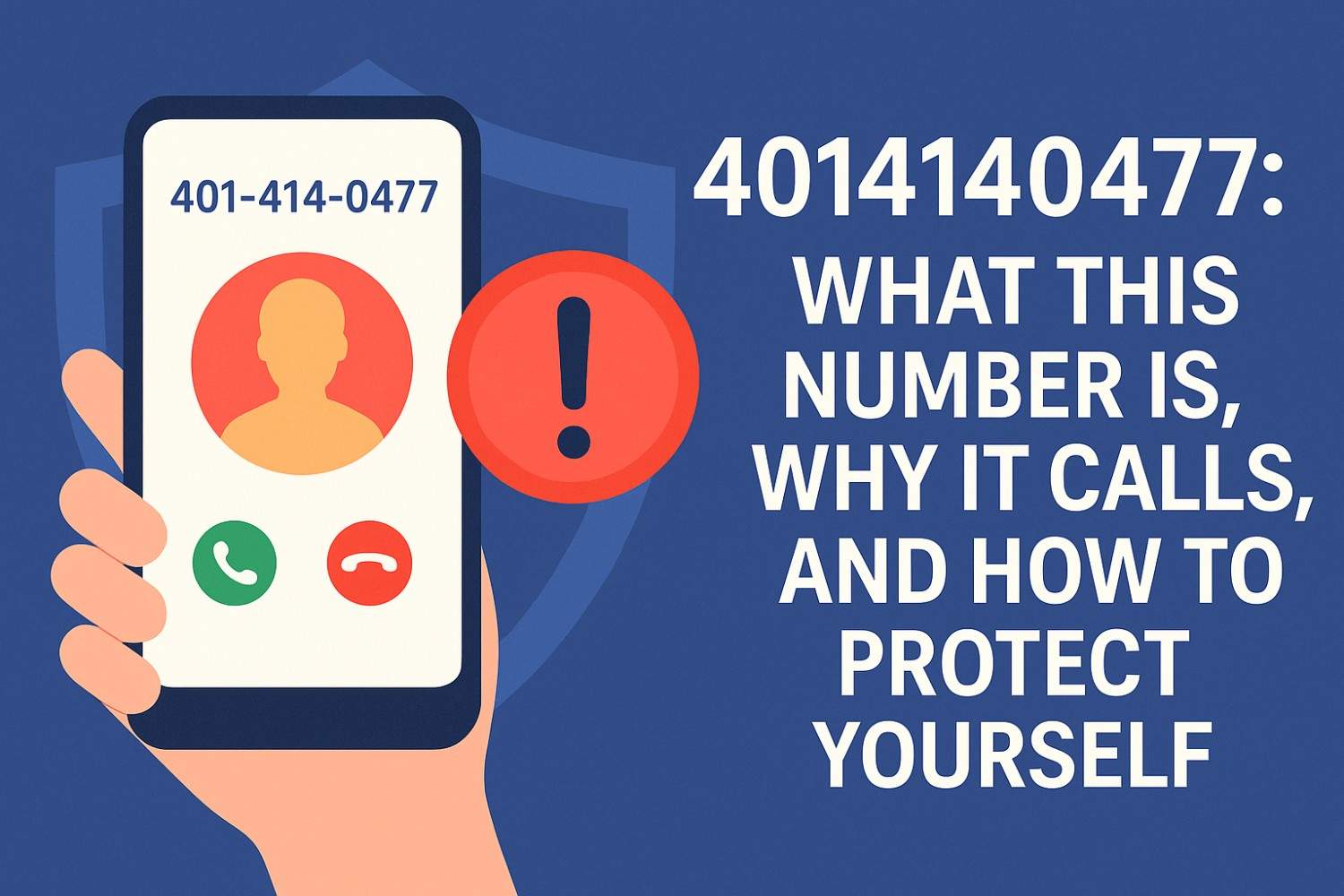 4014140477 What This Number Is, Why It Calls