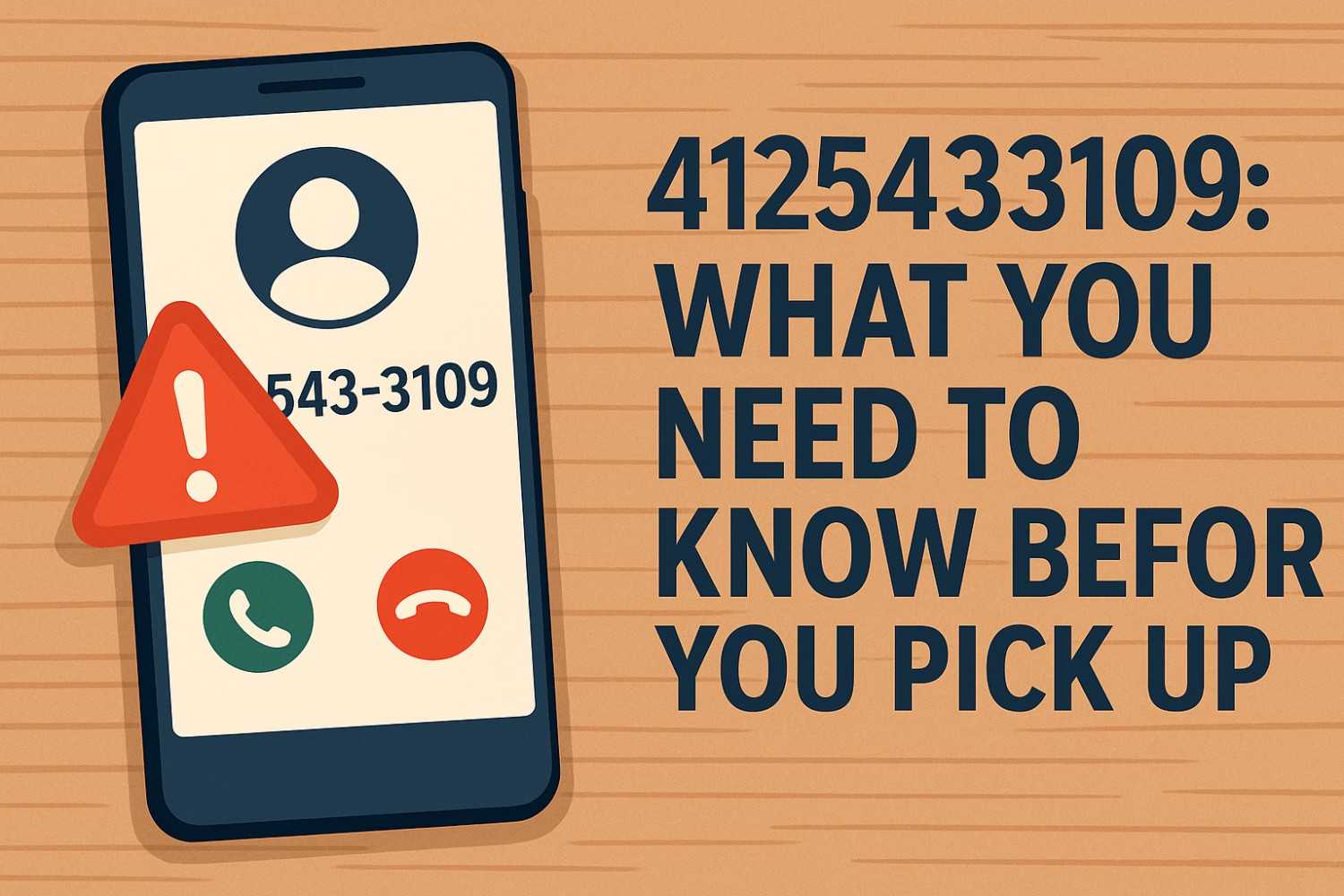 4125433109 What You Need to Know Before You Pick Up