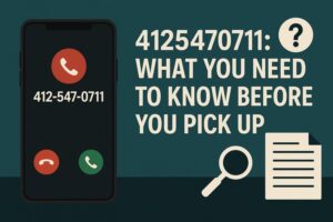 4125470711 What You Need to Know Before You Pick Up
