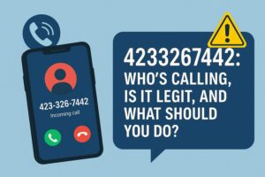 4233267442 Who’s Calling, Is It Legit, and What Should You Do