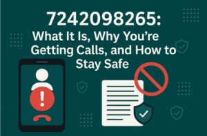 7242098265 What It Is, Why You’re Getting Calls, and How to Stay Safe