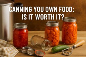 Canning Your Own Food Is It Worth It