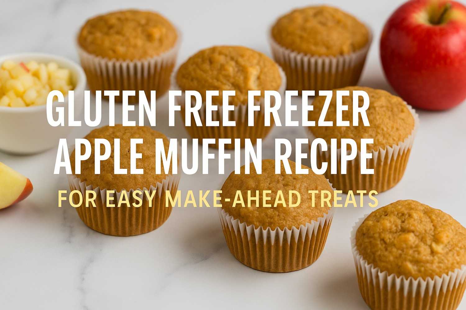 Gluten Free Freezer Apple Muffin Recipe Bake Once, Enjoy for Weeks