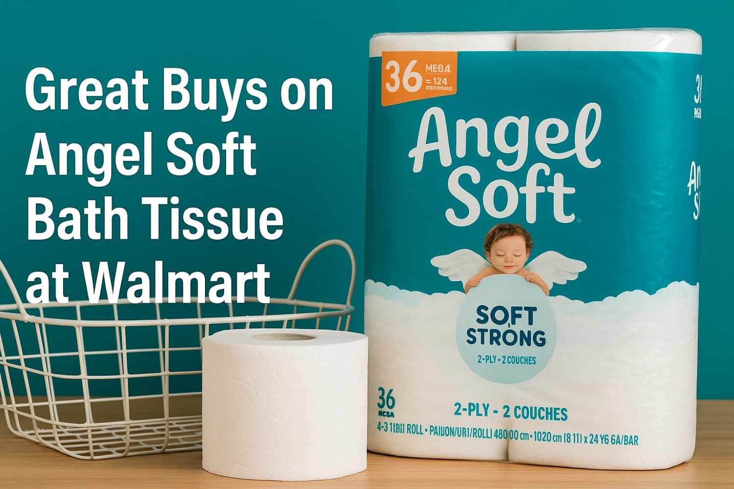 Great Buys on Angel Soft Bath Tissue at Walmart