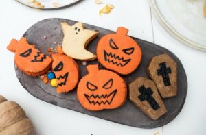 Halloween Sugar Cookie Friendly Frankenstein Recipe