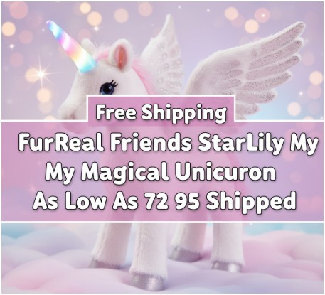 20 off coupon code for toys free shipping furreal friends starlily my magical unicorn as low as 72 95 shipped
