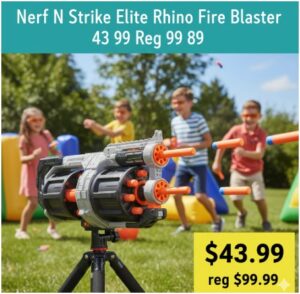 nerf n strike elite rhino fire blaster 43 99 reg 99 99