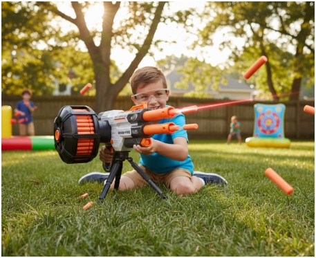Why Is the Nerf N Strike Elite Rhino Fire Blaster 43 99 Reg 99 99 Hard to Find Now?