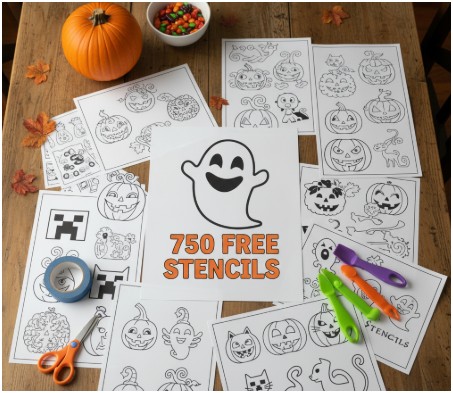 Where Can You Find Halloween Fun 750 Free Pumpkin Carving Stencils the Kids Will Love This?