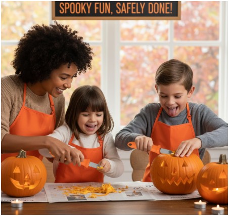 How Do You Safely Carve Pumpkins With Kids?