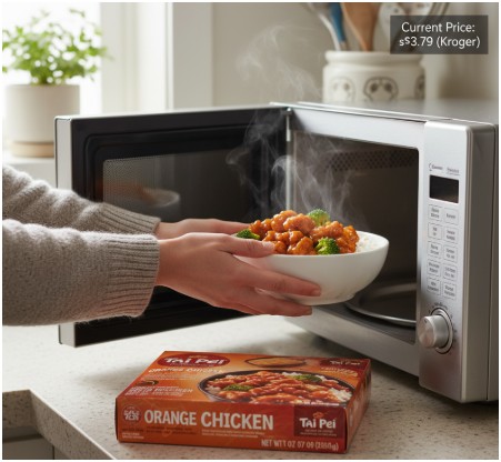 What’s the current price range for Tai Pei frozen entrees?