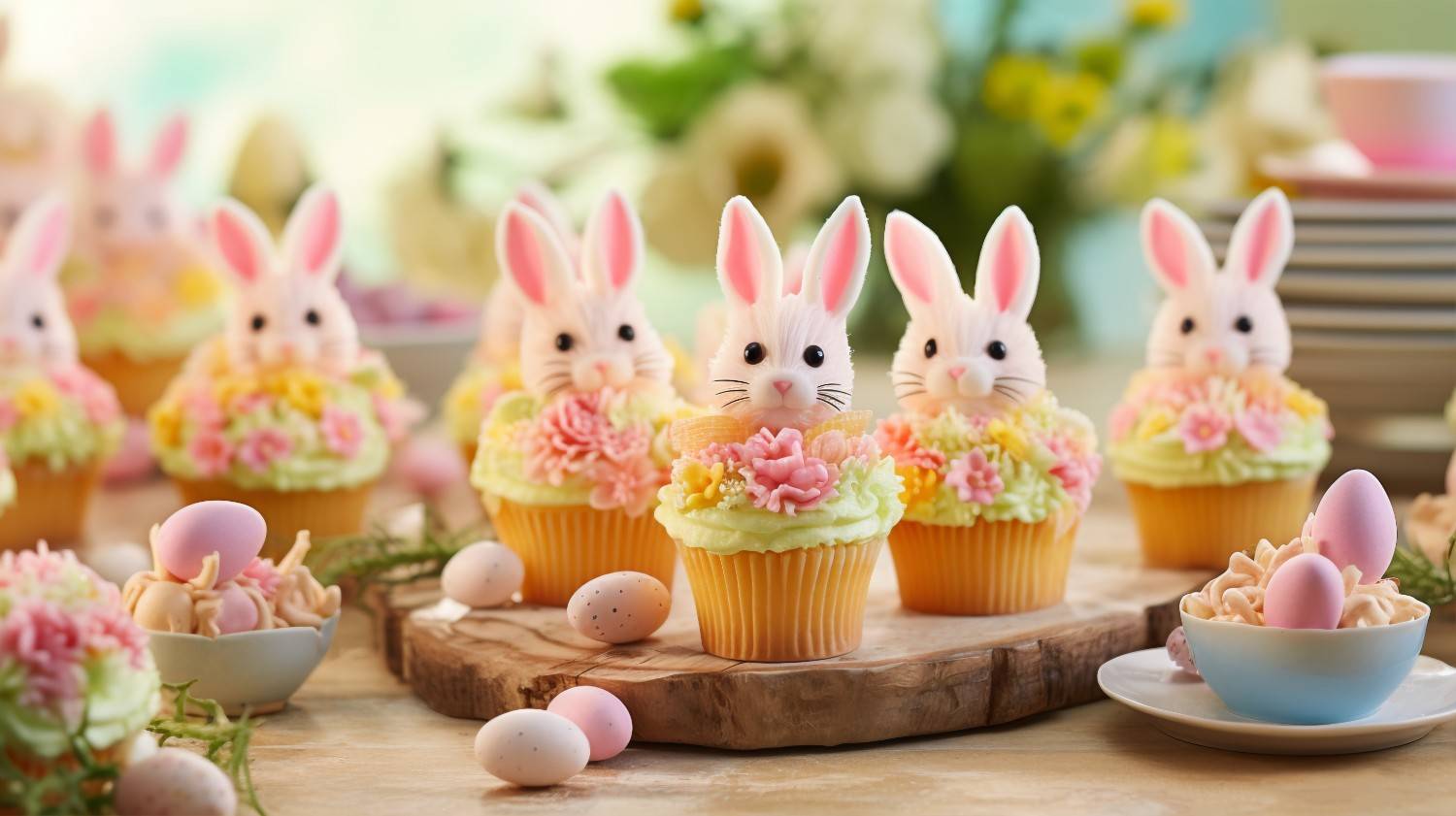 What Are Smart Flavor And Topping Combos For Easter Peeps Cupcakes