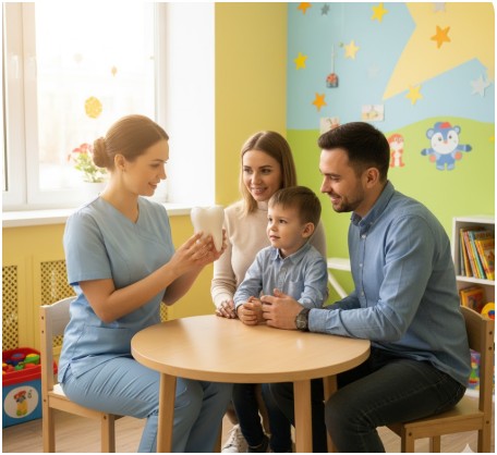 Parental Inclusion in the Process-kids dentist