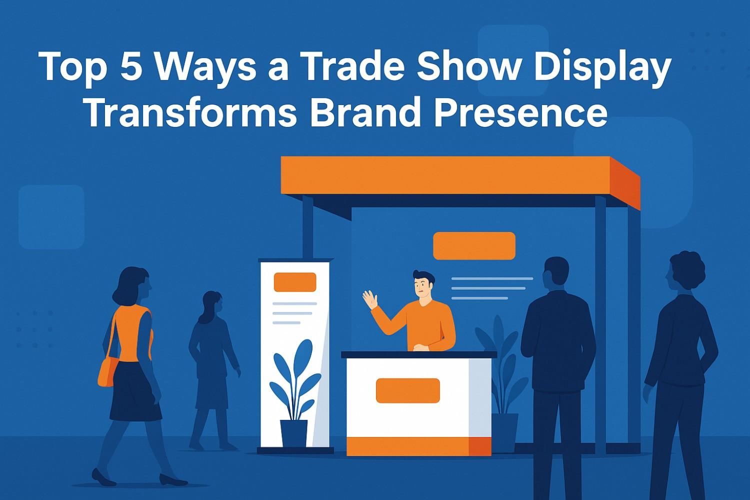 Top 5 Ways A Trade Show Display Transforms Brand Presence