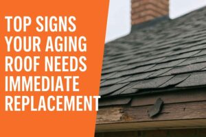 Top Signs Your Aging Roof Needs Immediate Replacement