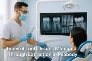 Types of Tooth Issues Managed Through Extraction in Peabody