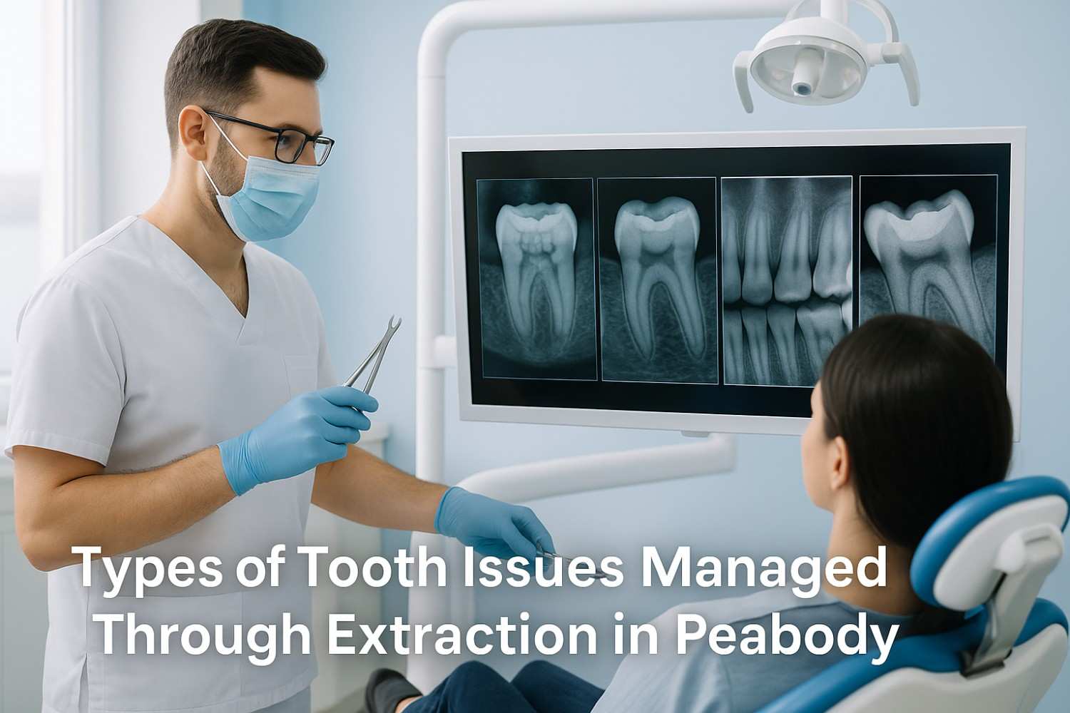 Types of Tooth Issues Managed Through Extraction in Peabody
