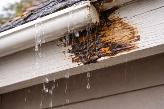 Peeling Paint and Rot on Trim Boards