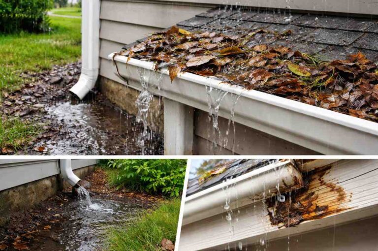 Signs Your Gutters May Be Causing Problems Around Your Home