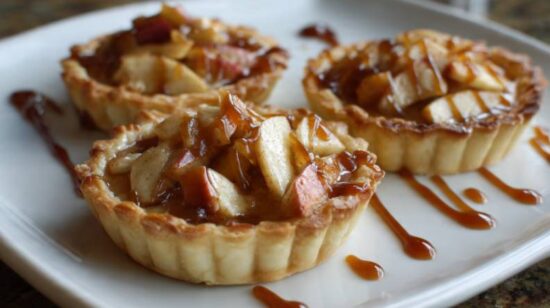 How to Make Caramel Apple Tarts Step by Step